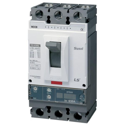 Выключатель автоматический 3п 3т 400А 65кА TS630N ETS33 LS Electric 108006000