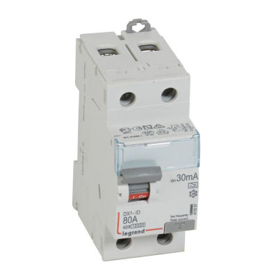 Выключатель дифференциального тока (УЗО) 2п 80А 30мА тип A DX3 Leg 411557