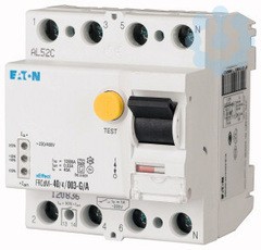 Устройство защитного отключения 4п 30мА 40А FRCDM-40/4/003-G/A цифровое EATON 168648