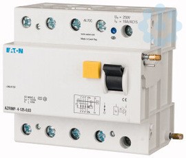 Устройство защитного отключения 4п 80А 30мА AZFIMP-4-80-003 EATON 255484