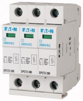 Комплект разрядников 280В 3п класс B+C SPCT2-280/3 EATON 167595