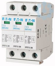 Комплект разрядников класс B+С 3 полюса SPBT12-280/3 EATON 158330