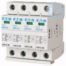 Комплект разрядников класс B+С 4п SPBT12-280/4 EATON 158331
