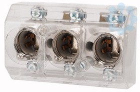 Держатель плавких вставок 3п 25А S27/C EATON 050611