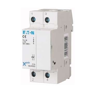 Держатель предохранителя 10х38 2п C10-SLS/32/2 EATON 112222