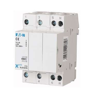 Держатель предохранителя 10х38 3+N C10-SLS/32/3N EATON 112224