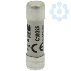 Предохранитель цилиндрический 10х38 25А GG 500В AC EATON C10G25