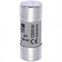 Предохранитель цилиндрический 22х58 100А GG 500В AC EATON C22G100