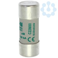 Предохранитель цилиндрический 22х58 80А AM 500В AC EATON C22M80