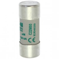 Предохранитель цилиндрический 22х58 80А AM 500В AC EATON C22M80