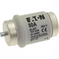 Предохранитель-D IV 80А T GL/GG 500В AC EATON 80D125