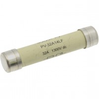 Предохранитель 32А 1300В DC для фотоэлектрики цилиндрический EATON PV-32A14LF