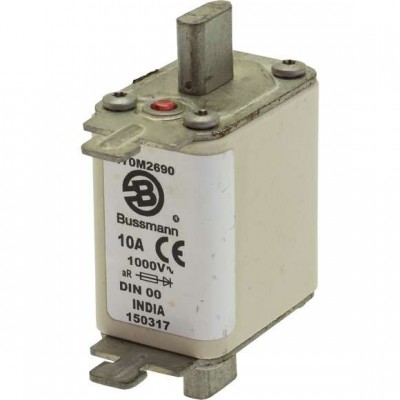 Предохранитель быстрый 10А 1000В DIN 00 AR EATON 170M2690