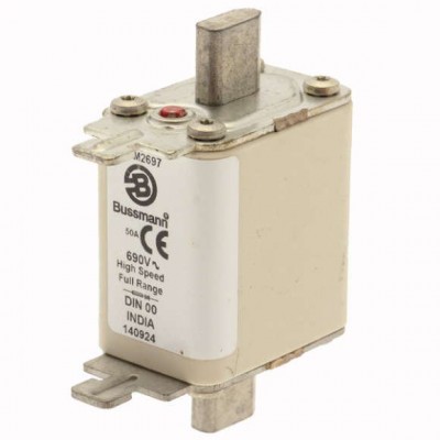 Предохранитель быстрый 50А 690В DIN 00 GR EATON 170M2697