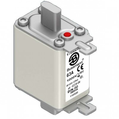 Предохранитель быстрый 63А 1000В DIN 00 AR EATON 170M2679