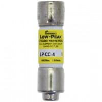 Предохранитель LOW PEAK 600В АС/150В DC TIME DELAY CC EATON LP-CC-4