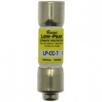 Предохранитель LOW PEAK 600В AC/150В DC TIME DELAY CC EATON LP-CC-7
