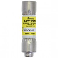 Предохранитель LOW PEAK 600В AC/300В DC TIME DELAY CC EATON LP-CC-25