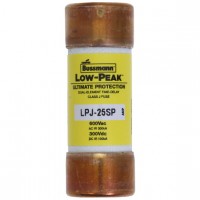 Предохранитель LOW PEAK 600В AC/300В DC TIME DELAY J EATON LPJ-25SP