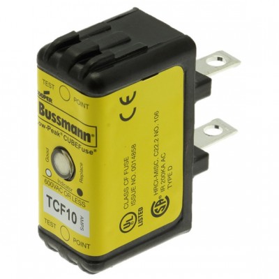 Предохранитель CUBE TIME DELAY 600В AC/300 DC с индикацией EATON TCF10
