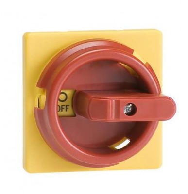 Рукоятка для ON OL40 OL63 OL80 креп. винт. OZ331RRY IP65 красн. ABB 1SCA100678R1001