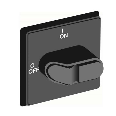 Ручка упр. через дверь OHYS1AH1 для руб. OT16..80F желт./красн. ABB 1SCA105291R1001