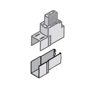 Комплект клеммных крышек OZXB4K (уп.3шт) ABB 1SCA022199R2850