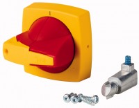 Рукоять D-типа; монтаж на дверь под ось 6х6 K2SDR/P красн./желт. EATON 1818033