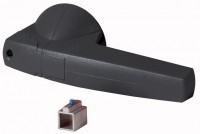 Ручка K4AG 12мм прямой монтаж сер. EATON 1818203