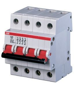 Рубильник 4п E204r 125А рычаг сер. ABB 2CDE284001R1125