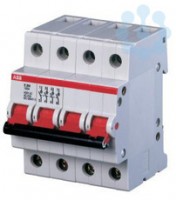 Рубильник 4п E204r 80А рычаг красн. ABB 2CDE284001R0080