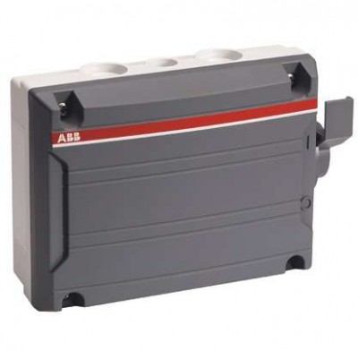 Рубильник 6п BW625TPN 25А в боксе упр. сбоку IP65 ABB 2CMA142406R1000
