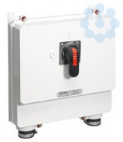 Рубильник 3п KSE325 TPN 25А в боксе упр. сбоку алюм. ABB 2CMA142412R1000