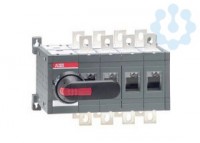 Рубильник реверсивный 4п OT315E04CP 315А с ручкой и переходником ABB 1SCA022775R7150