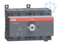 Рубильник 6п OT80F6 80А на DIN-рейку или монтаж. плату без ручки ABB 1SCA105427R1001