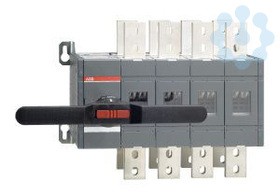 Рубильник реверсивный OT1250E04CLP с ручкой переключение без разрыва тока ABB 1SCA117225R1001