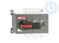 Рубильник реверсивный OT400E03CLP с ручкой переключение без разрыва тока ABB 1SCA108641R1001