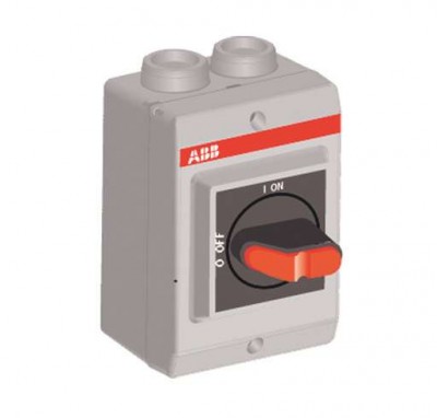 Рубильникв 3п OTP16K3M 16А 1НО доп. конт. 4хМ20 в боксе ABB 1SCA022400R9830