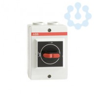 Рубильникв 3п OTP16K3M 16А 1НО доп. конт. 4хМ20 в боксе ABB 1SCA022400R9830