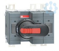 Рубильник OS160GD12P с ручкой под предохранители DIN-00 ABB 1SCA115643R1001