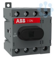 Рубильник 4п OT16F4N2 16А на DIN-рейку ABB 1SCA104829R1001