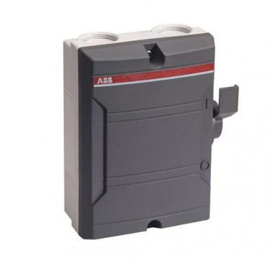 Рубильник 3п BW340 TPN 40А в боксе упр. сбоку IP65 ABB 2CMA142408R1000