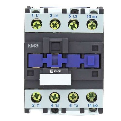 Контактор малогабаритный КМЭ 25А 230В 1NO Basic EKF ctr-s-25-230-basic