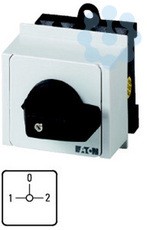 Выключатель 6п 1НО+1НЗ Ie=12А 0-1 90град. T0-4-15682/хZ EATON 043594