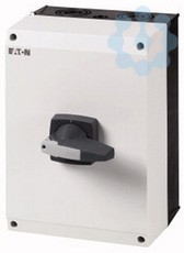 Выключатель-разъединитель 3P+N замок DMM-125/3N/I5/P-G ручка сер. EATON 172847