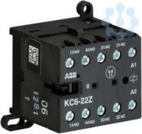 Миниконтактор KC6-22-Z 3А 400В AC3 катушка 48В DC ABB GJH1213001R1226