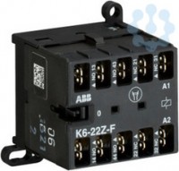 Миниконтактор K6-22-Z -F 3А 400В AC3 катушка 110В AC ABB GJH1211003R8224