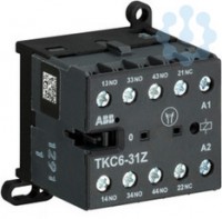 Миниконтактор TКC6-31 Z 3А 400В AC3 катушка 50...90В DC ABB GJH1213061R5315