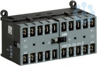 Миниконтактор реверсивный VВC6-30-01-F 9А 400В AC3 катушка 230В DС ABB GJL1213903R0015