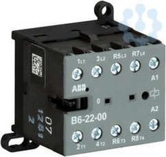 Миниконтактор B6-22-00-80 9А (400В AC3) катушка 230В AC ABB GJL1211501R8000